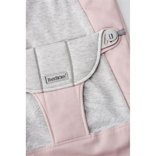 BabyBjörn Balance Soft Ana Kucağı Cotton Jersey / Light Pink Grey
