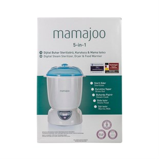 Mamajoo 5 İşlevli Kurutmalı Dijital Buhar Sterilizörü & Mama Isıtıcısı